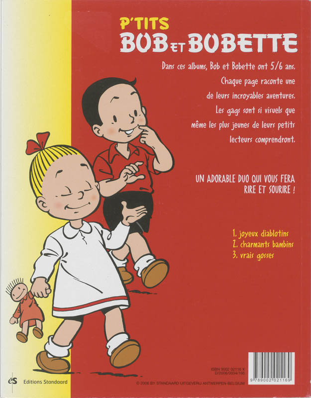 Achterkant van Vrais gosses