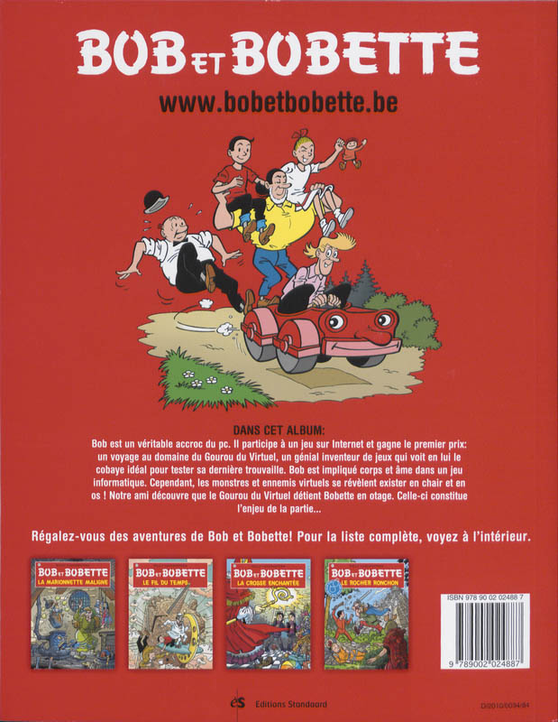 Achterkant van Le gourou du virtuel