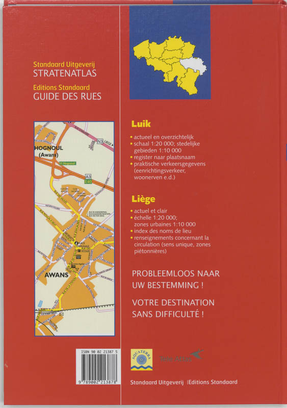 Achterkant van Provincie Luik