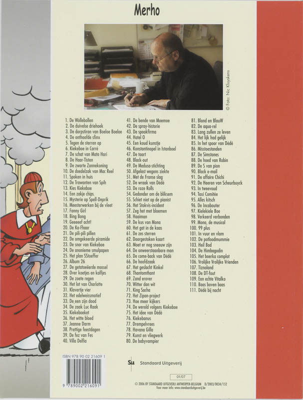 Achterkant van De zwarte zonnekoning