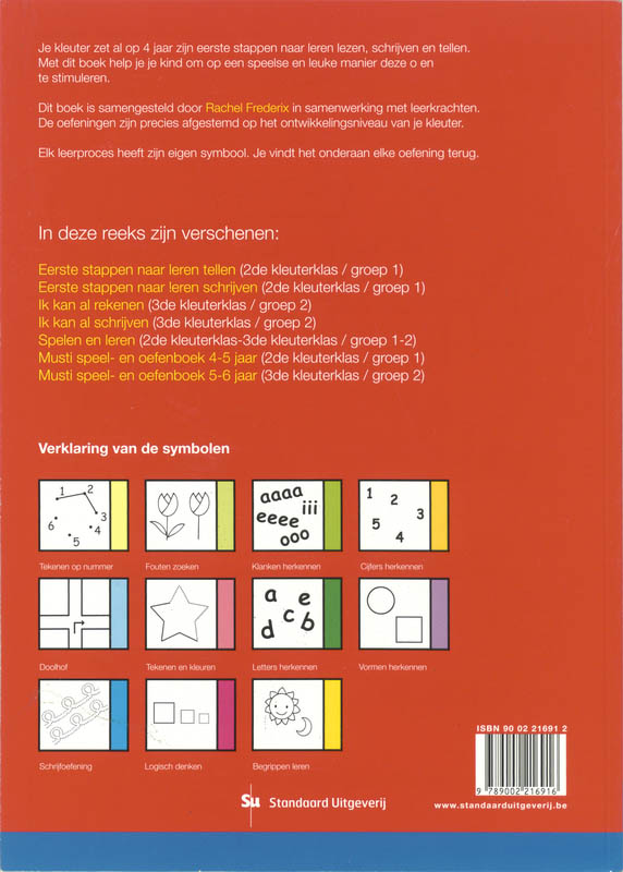Achterkant van TELLEN LOGISCH DENKEN SCHRIJVEN