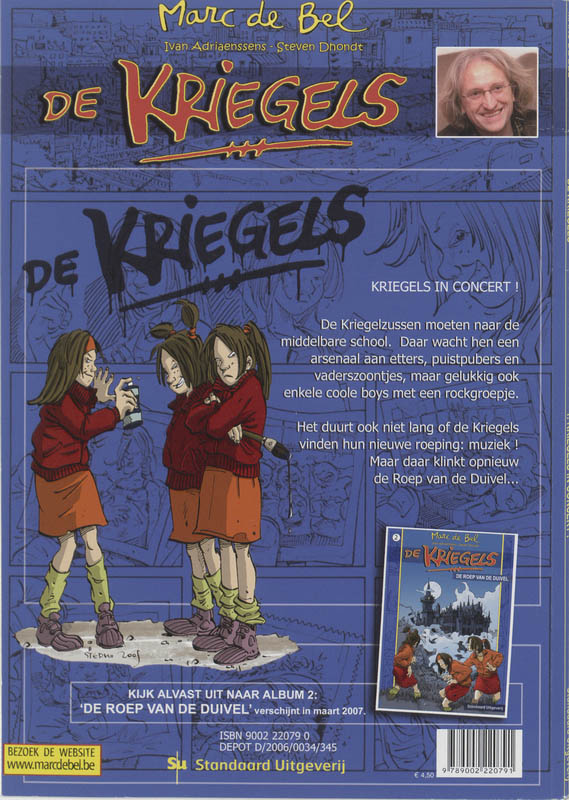 Achterkant van De Kriegels in Concert