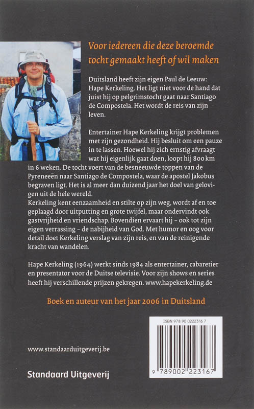 Achterkant van Ik ben er even niet