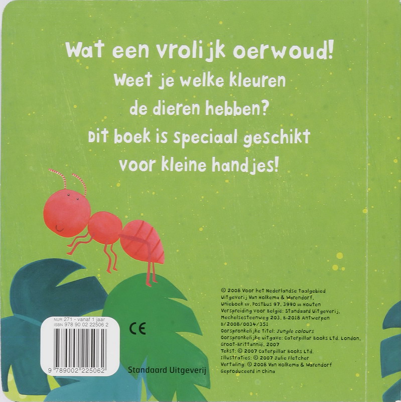 Achterkant van Kleuren