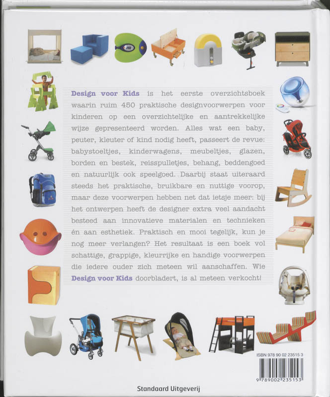 Achterkant van Design voor kids