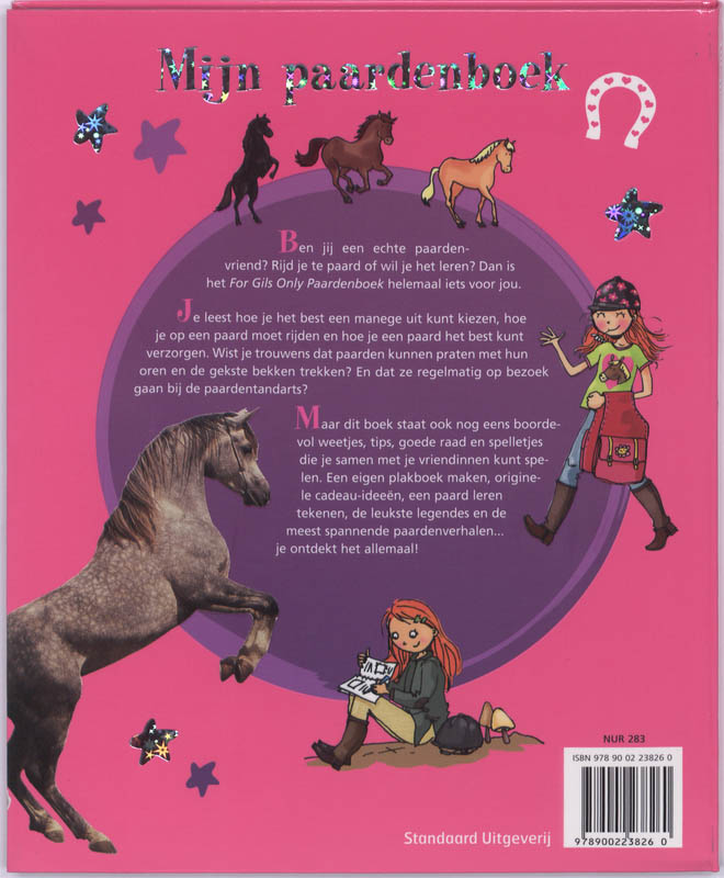 Achterkant van Mijn paardenboek