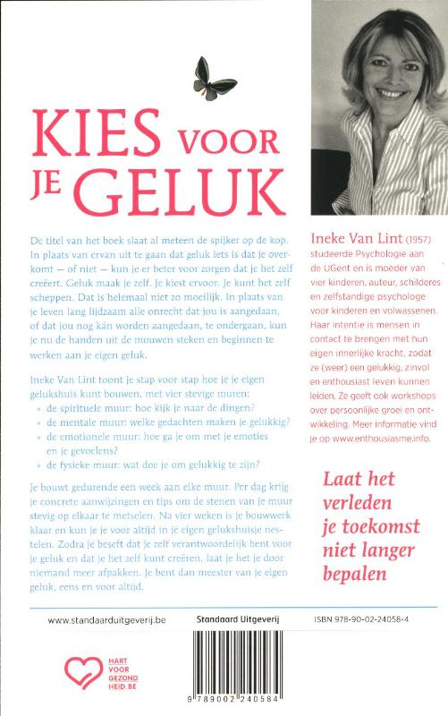 Achterkant van Kies voor je geluk