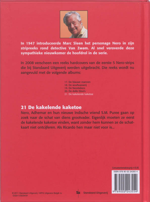 Achterkant van De Kakelende Kakatoe