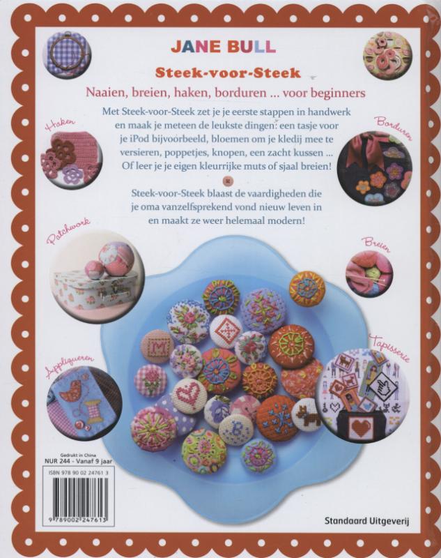 Achterkant van Steek voor steek