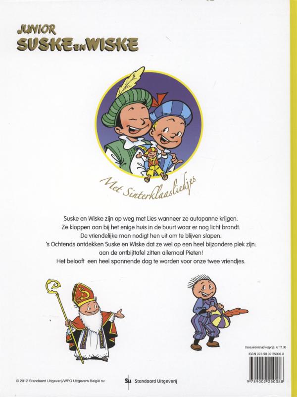 Achterkant van Het geheim van Sinterklaas