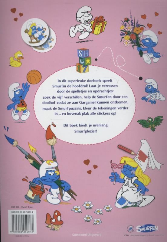 Achterkant van Stickerplezier