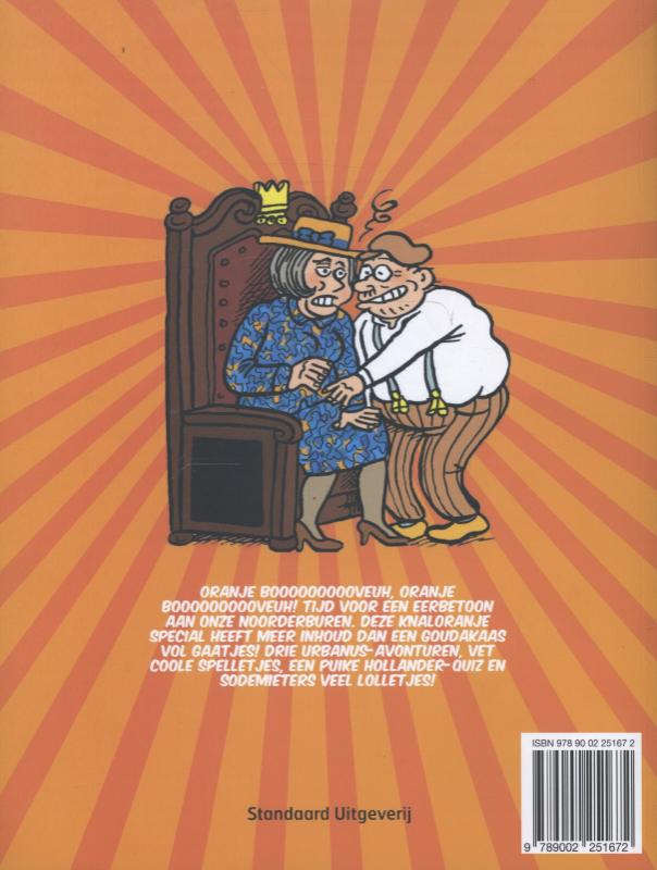 Achterkant van Urbanus in het rattenkamertje