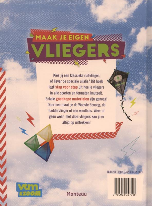 Achterkant van Maak je eigen vliegers