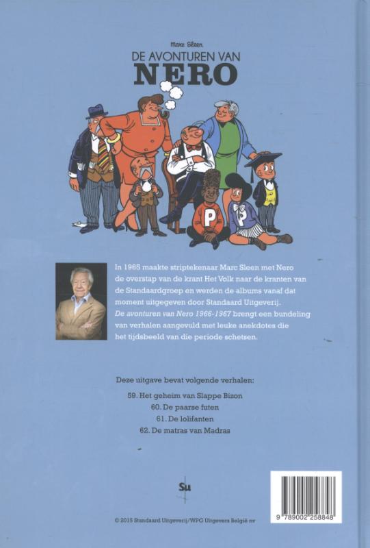 Achterkant van De avonturen van Nero