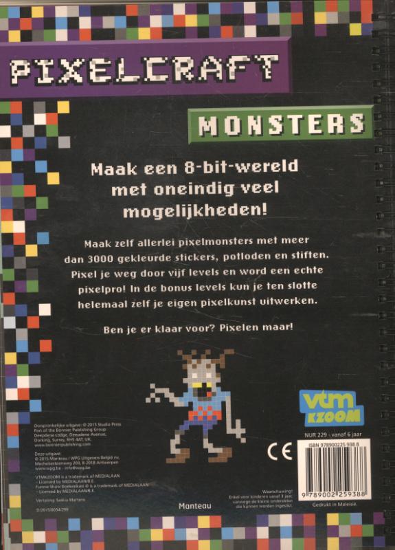 Achterkant van Monsters