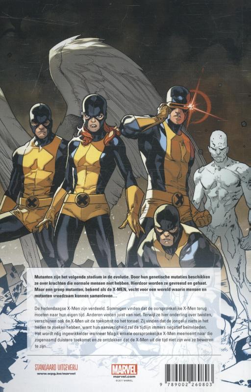 Achterkant van All New X-Men