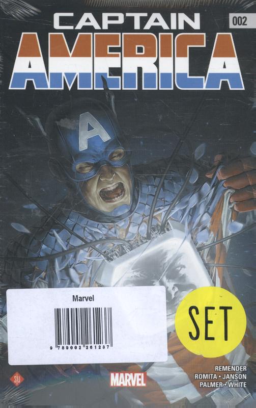 Achterkant van Thor God of thunder / Captain America Pakket 4x6 titels