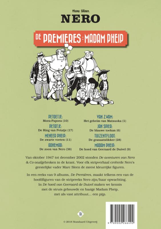Achterkant van De Premières : Madame Pheip