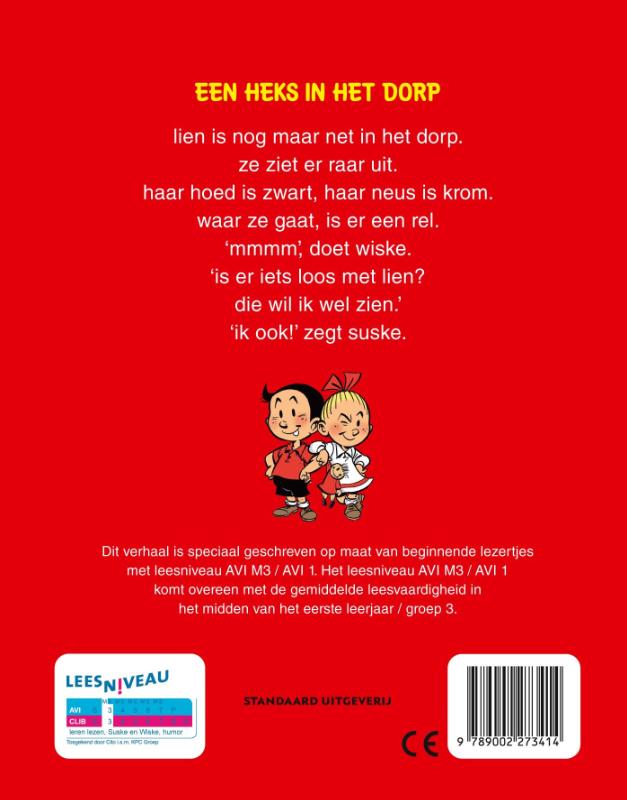 Achterkant van Een heks in het dorp
