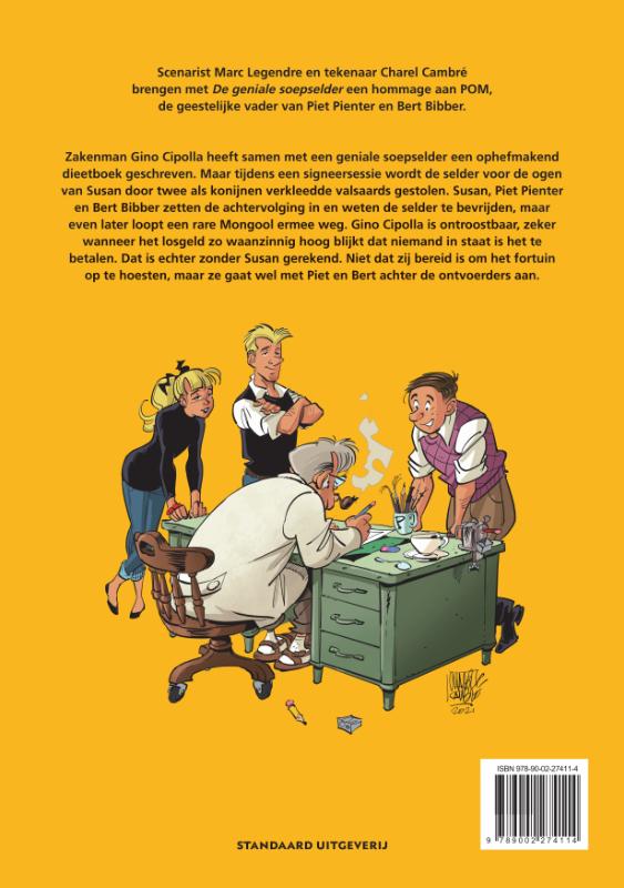 Achterkant van De Geniale Soepselder