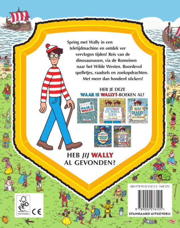 Achterkant van De geschiedenis in Spelletjesboek