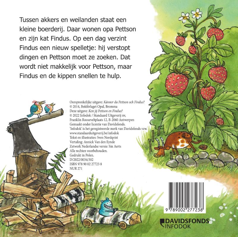 Achterkant van Ken jij Pettson en Findus?