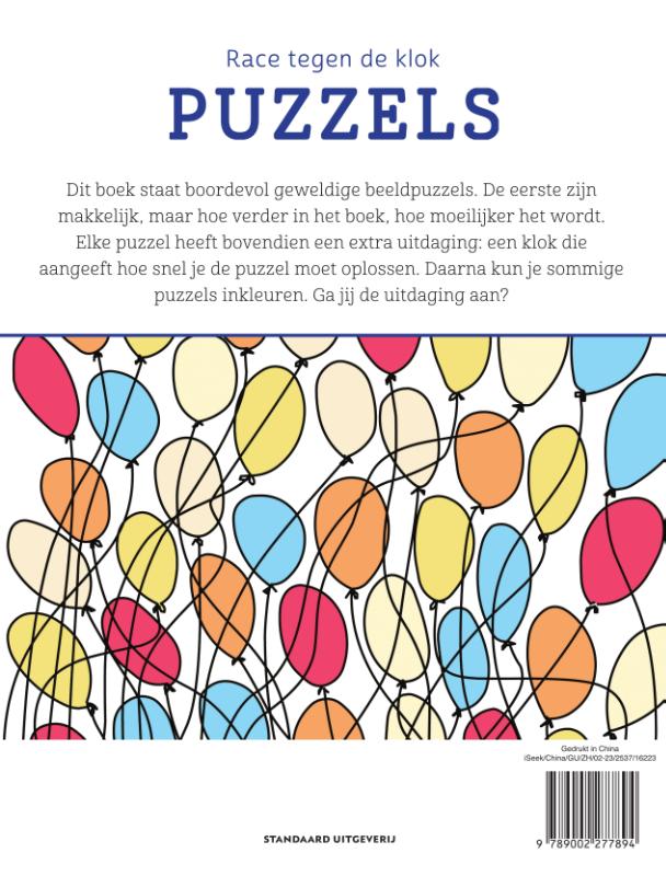 Achterkant van Puzzels