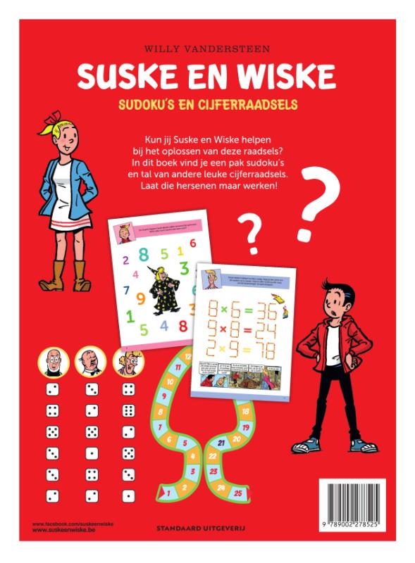 Achterkant van Sudoku's en cijferraadsels