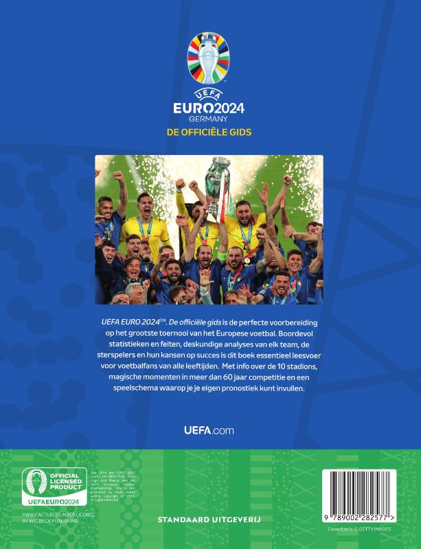 Achterkant van Euro 2024 - De officiële gids