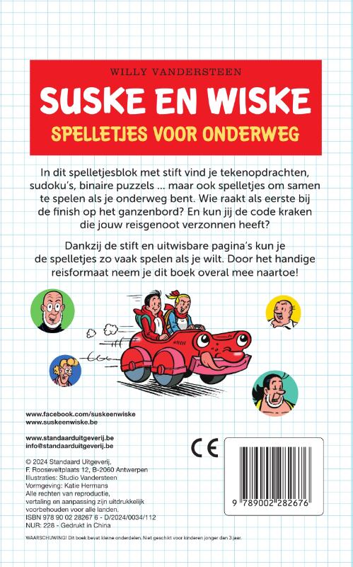 Achterkant van Spelletjes voor onderweg