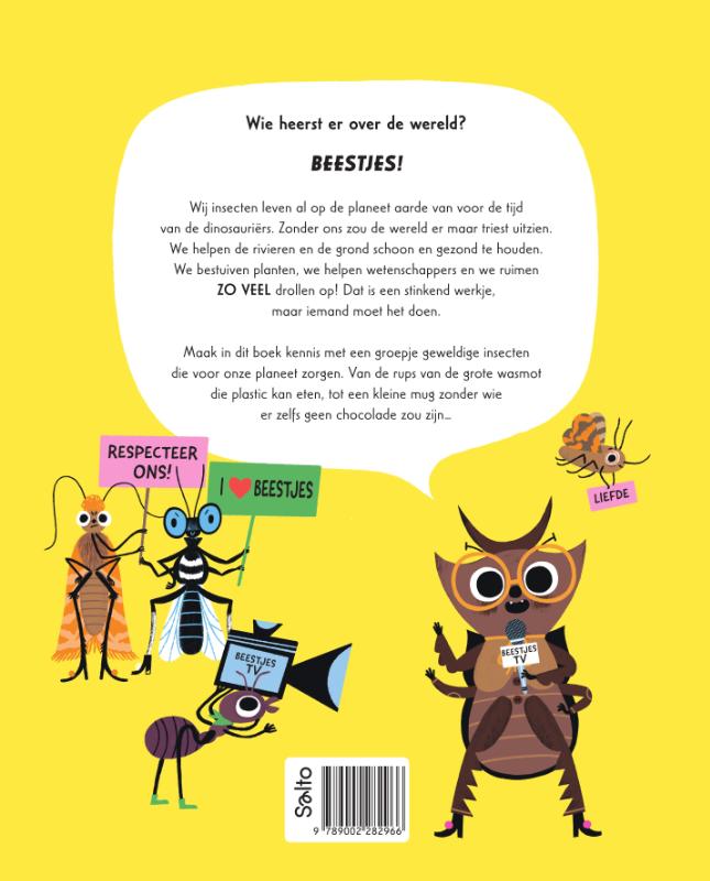 Achterkant van Respect voor het insect