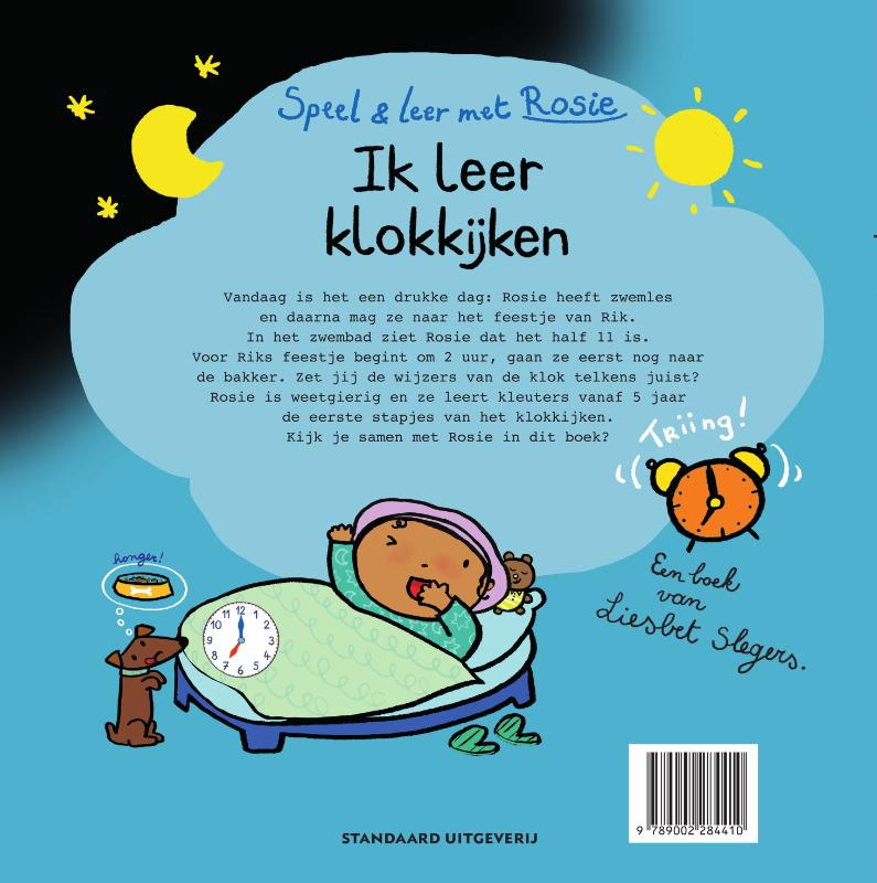 Achterkant van Ik leer klokkijken