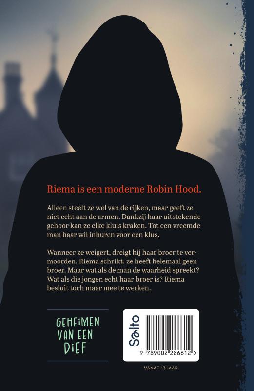 Achterkant van Geheimen van een dief: Broertje dood