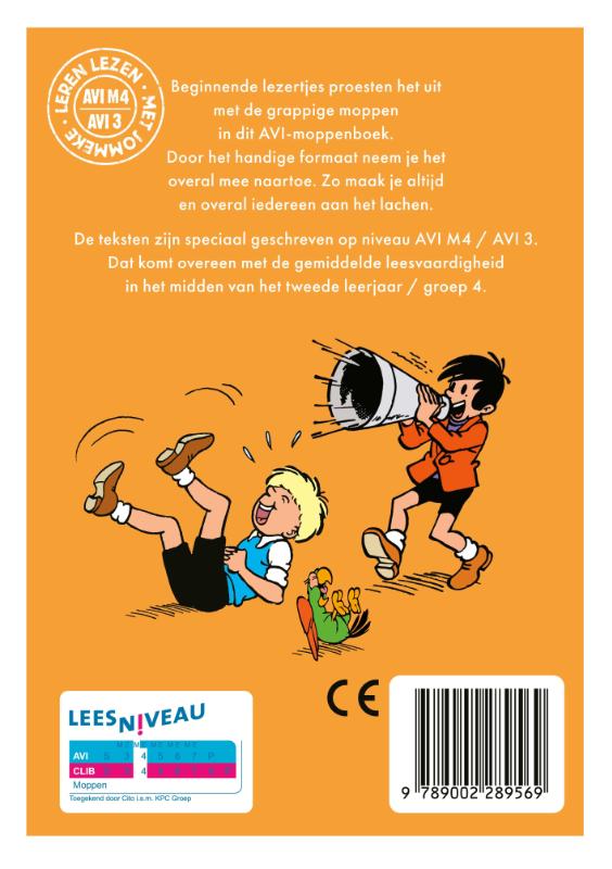 Achterkant van Mijn AVI-moppenboek