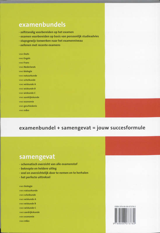 Achterkant van Economie