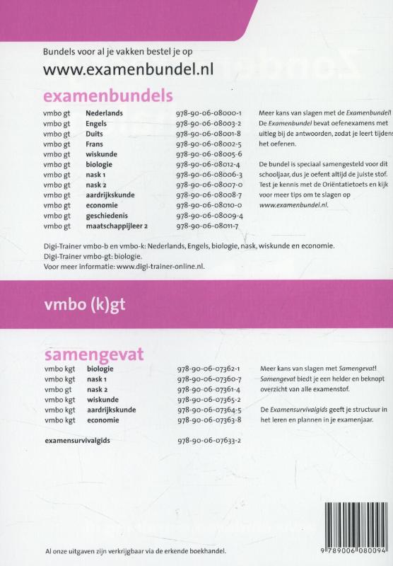 Achterkant van 2013/2014 vmbo-(k)gt geschiedenis