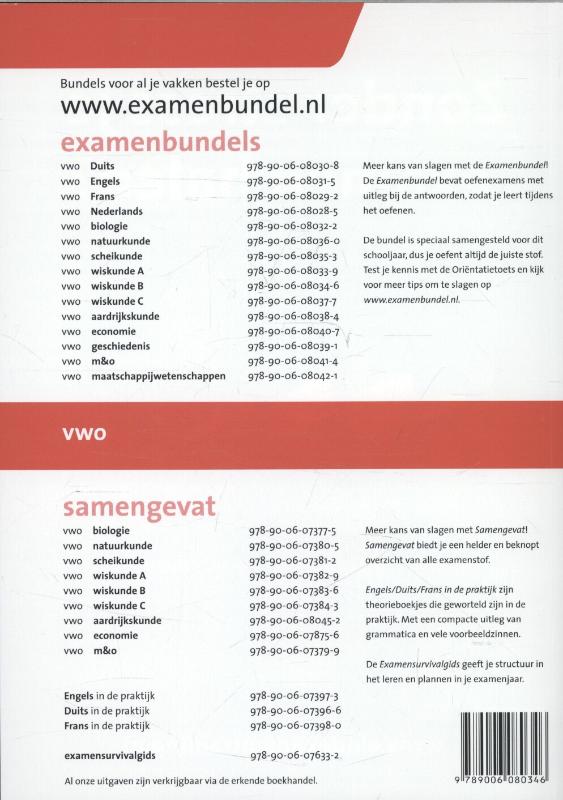 Achterkant van 2013/2014 vwo Wiskunde B