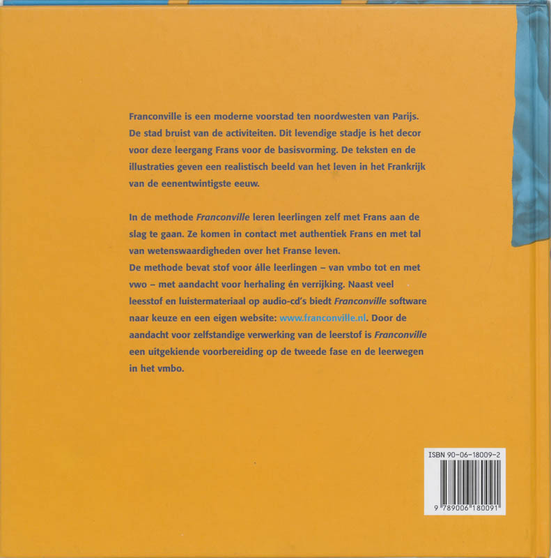 Achterkant van Livre de textes