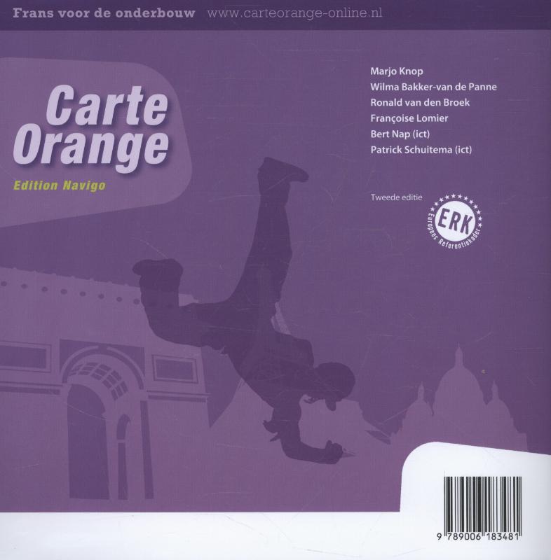 Achterkant van Livre de textes