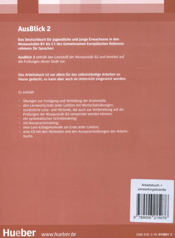 Achterkant van Arbeitsbuch