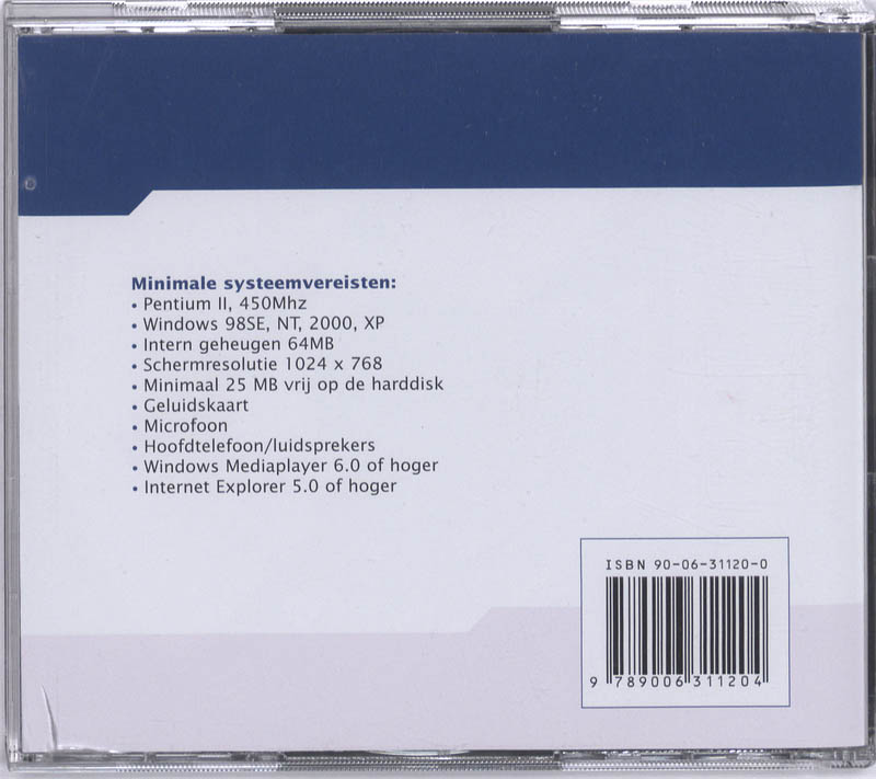 Achterkant van Nu voor straks NaSk 1 3 kgt Leerlingen CD-Rom