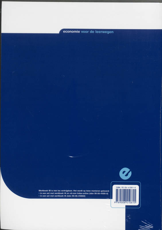 Achterkant van Werkboek