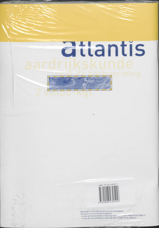 Achterkant van Werkboek A+B