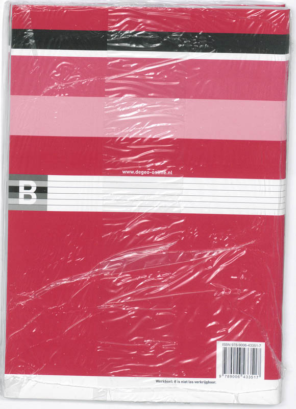 Achterkant van Werkboek A+B
