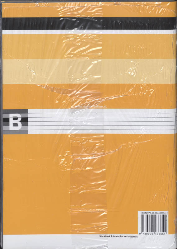 Achterkant van Werkboek A/B