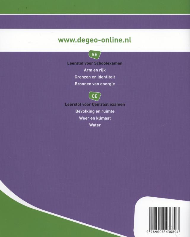 Achterkant van Lesboek
