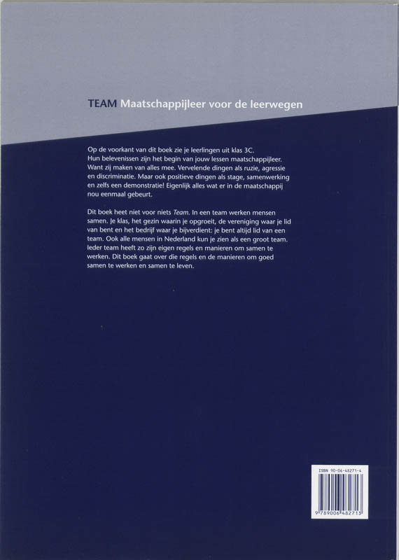 Achterkant van Werkboek