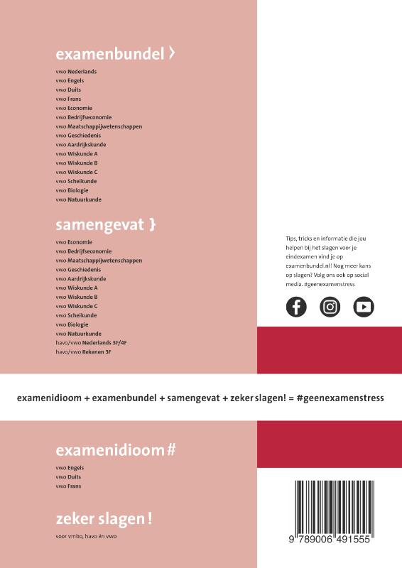 Achterkant van vwo Natuurkunde 2021/2022