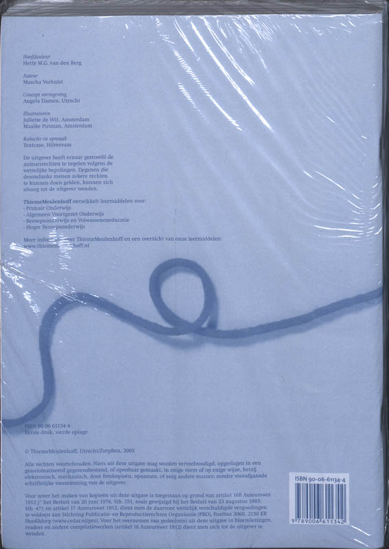 Achterkant van Taalverhaal Taal Maatschrift 6 (set van 5 ex.)