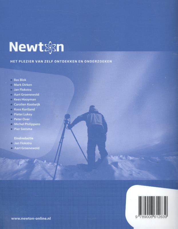 Achterkant van Newton